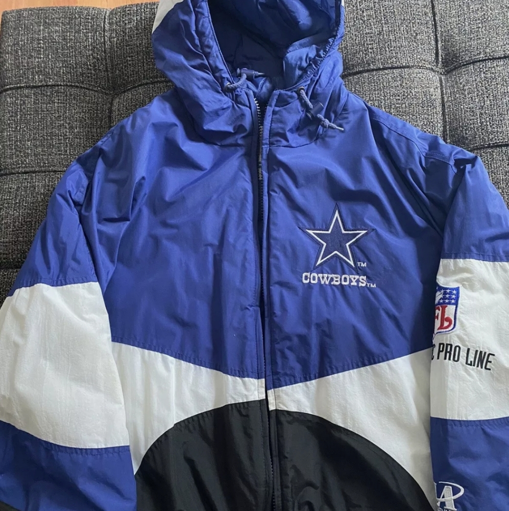 NFL Dallas Cowboys pro- line vintage 1990 Puff coat